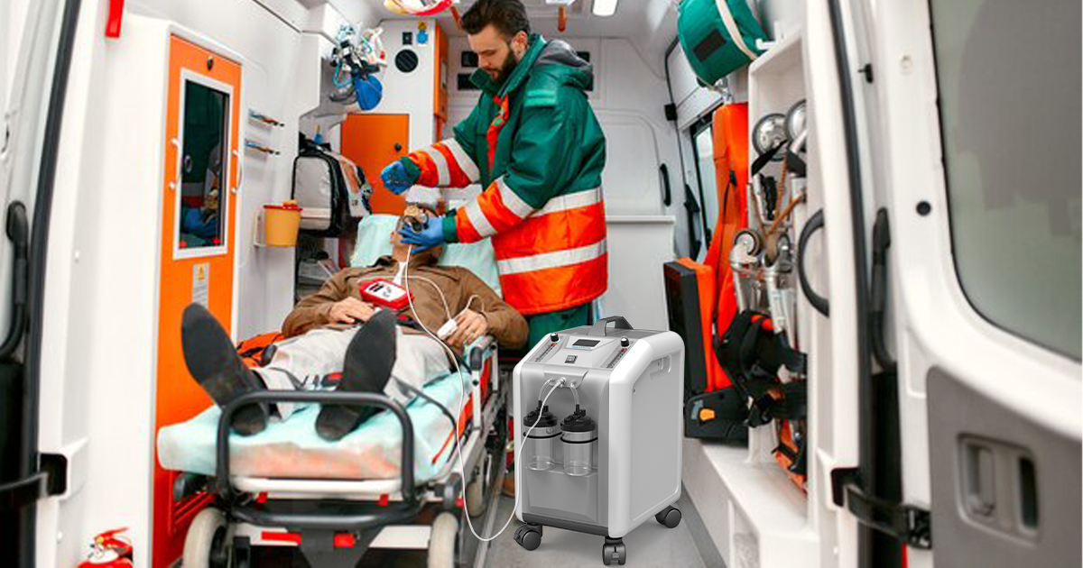 How To Use Oxygen Concentrator In Emergency Ambulance - MICiTECH